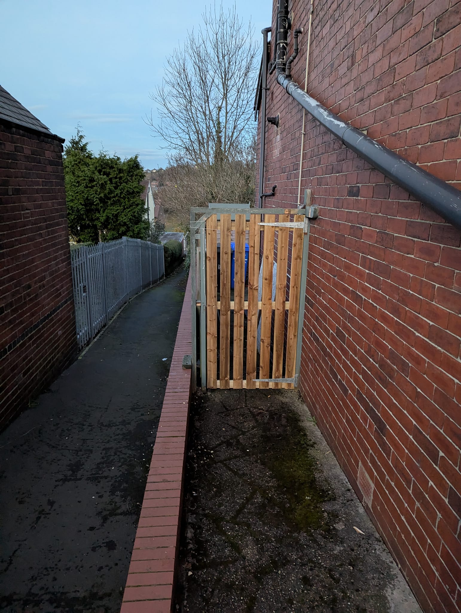 New gate built Image