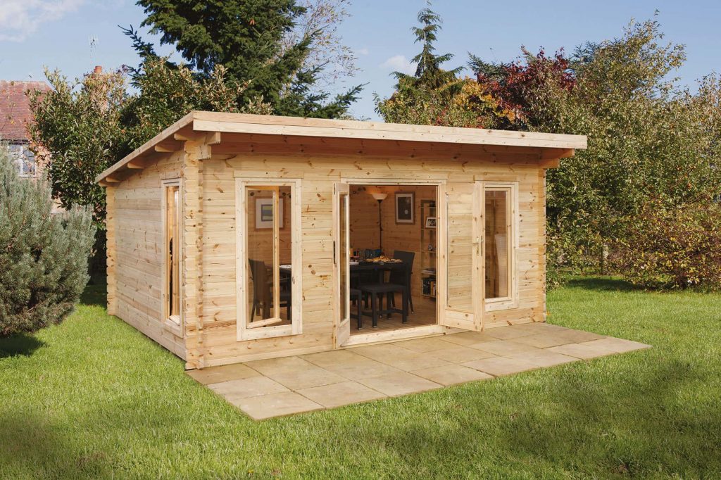 Log Cabin Installation Image